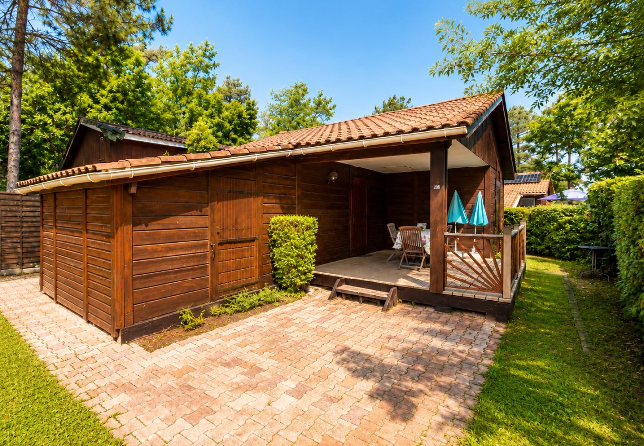 Chalet à Gujan-Mestras - Chalet climatisé avec terrasse - Village Khelus